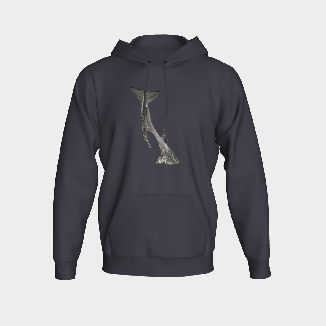 Orca Breach Unisex Pullover Hoodie Your Van Isle Goddess unisex pullover hoodie is a great classic hoodie!  Created with state of the art tri-tex material which is a non-shrink poly middle encased in two layers of ultra soft cotton face and lining.