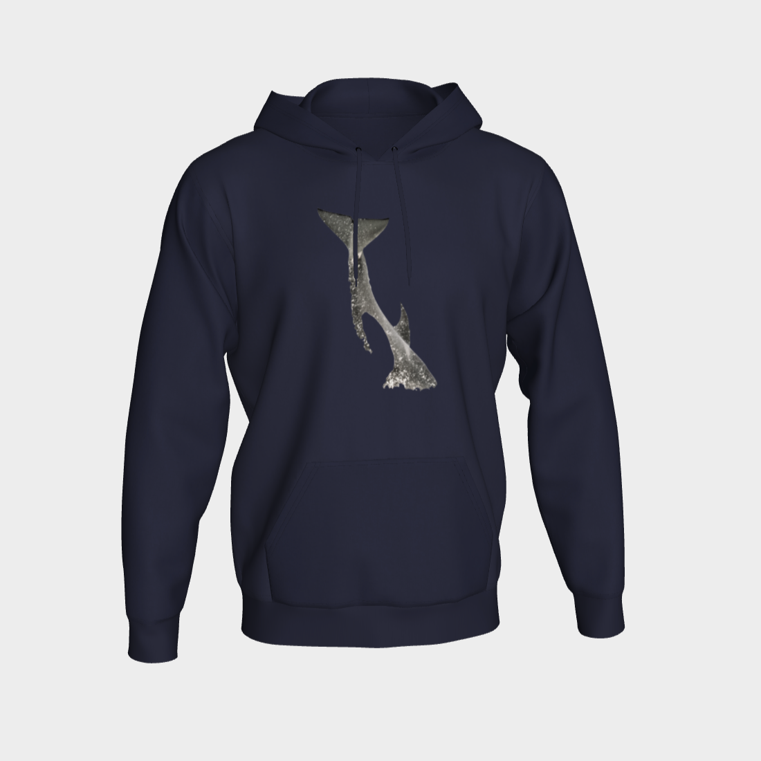 Orca Breach Unisex Pullover Hoodie Your Van Isle Goddess unisex pullover hoodie is a great classic hoodie!  Created with state of the art tri-tex material which is a non-shrink poly middle encased in two layers of ultra soft cotton face and lining.