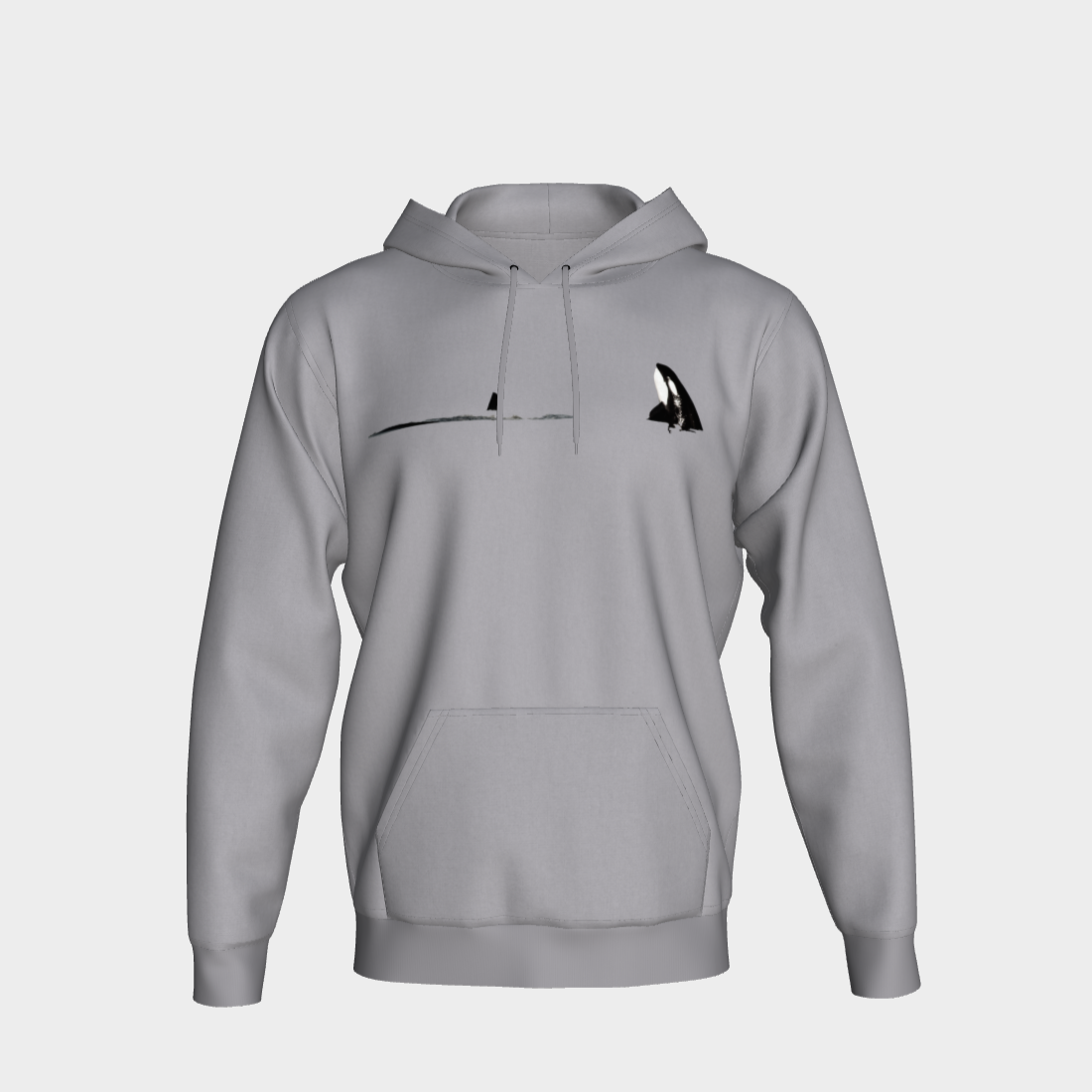 Orca Spy Hop Unisex Pullover Hoodie Your Van Isle Goddess unisex pullover hoodie is a great classic hoodie!  Created with state of the art tri-tex material which is a non-shrink poly middle encased in two layers of ultra soft cotton face and lining.  Features:  super cozy fluffy cotton lining double fleece lined hood kangaroo pocket flat drawcord non shrink fabric unisex fit designed to suit diverse body types