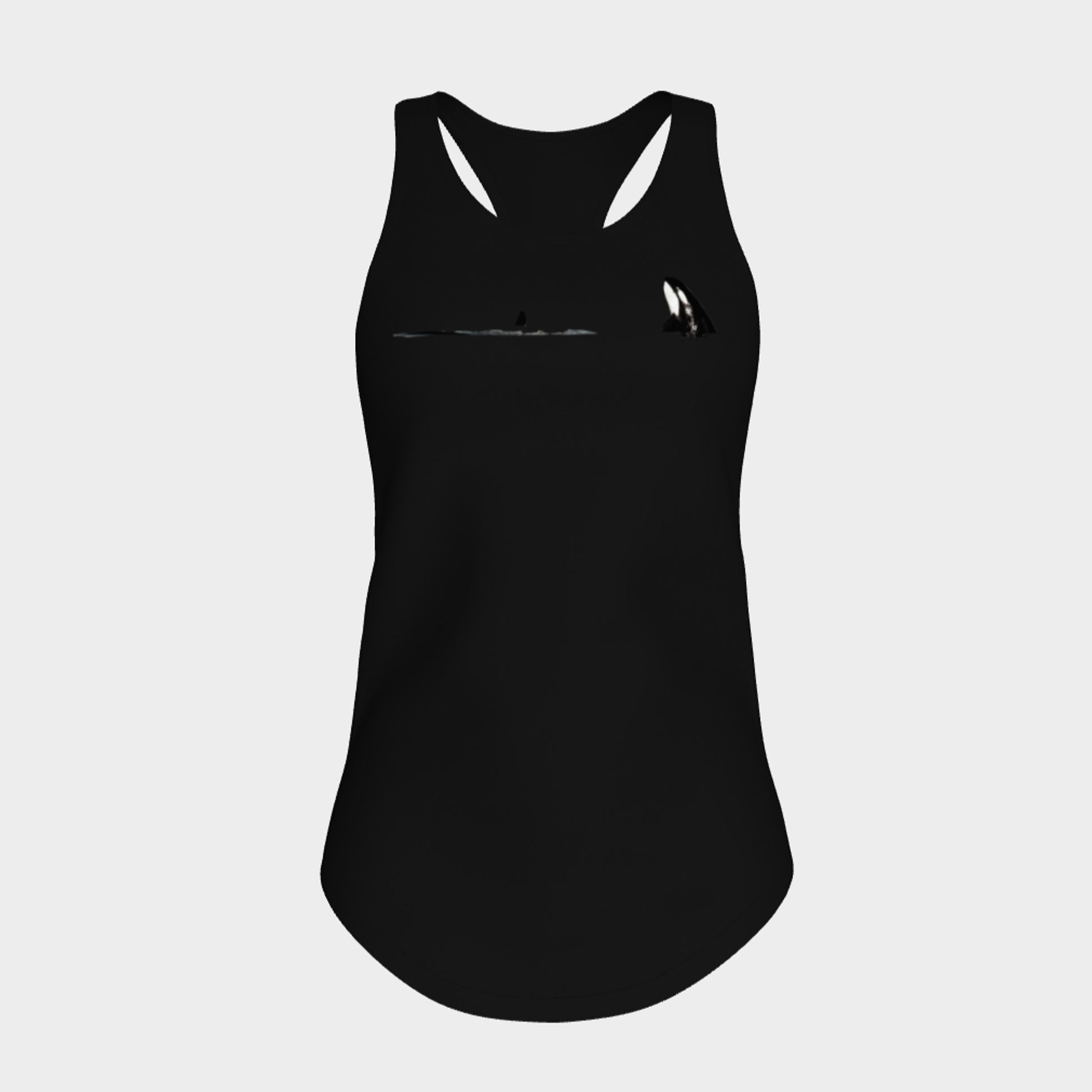 Orca Spy Hop Van Isle Goddess Next Level racerback tank top will quickly become you go-to tank top because of the super comfy fit! VanIsleGoddess.com