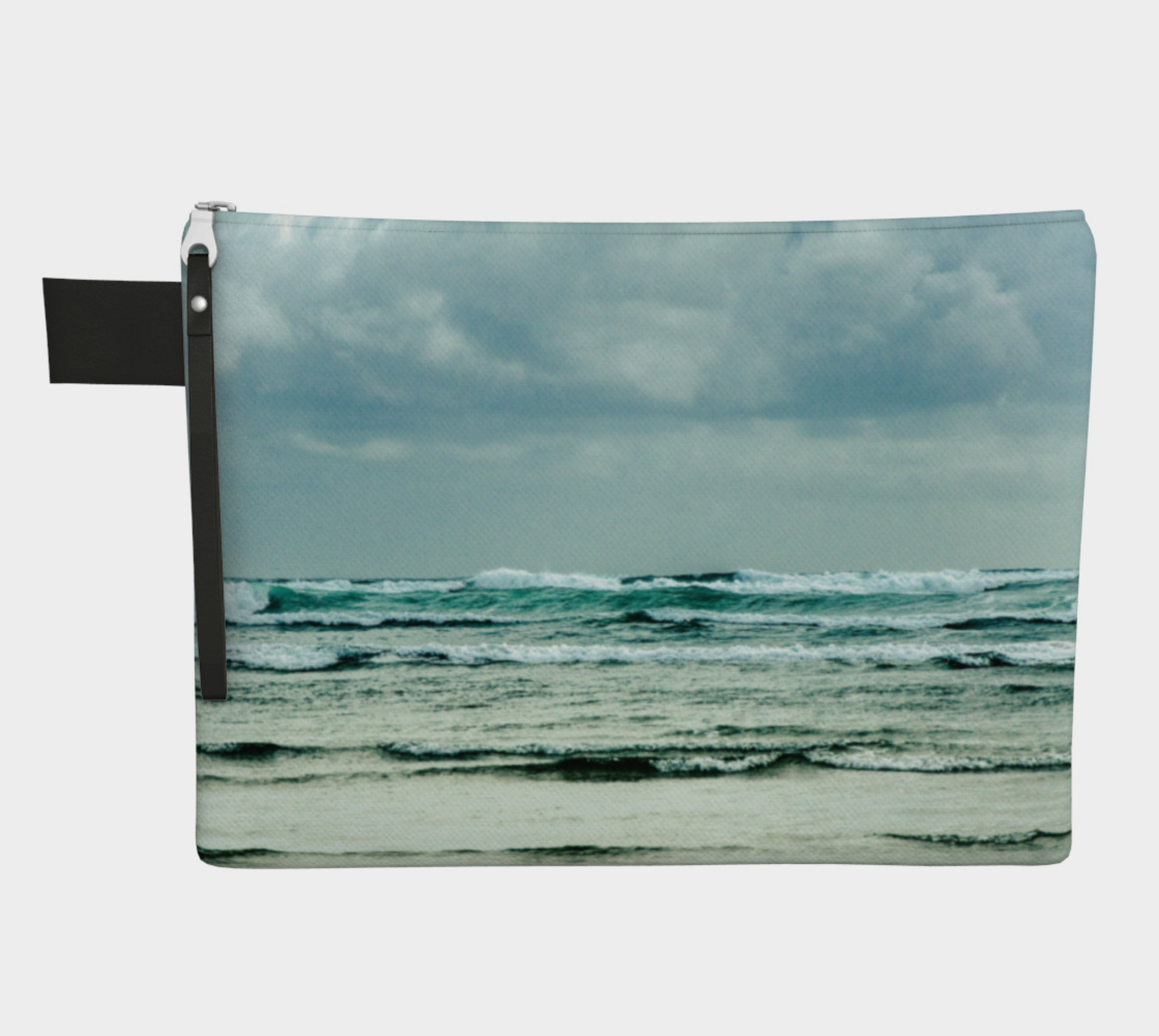 Ocean Calling West Coast Tofino Adventure Tote Zipper Carry All