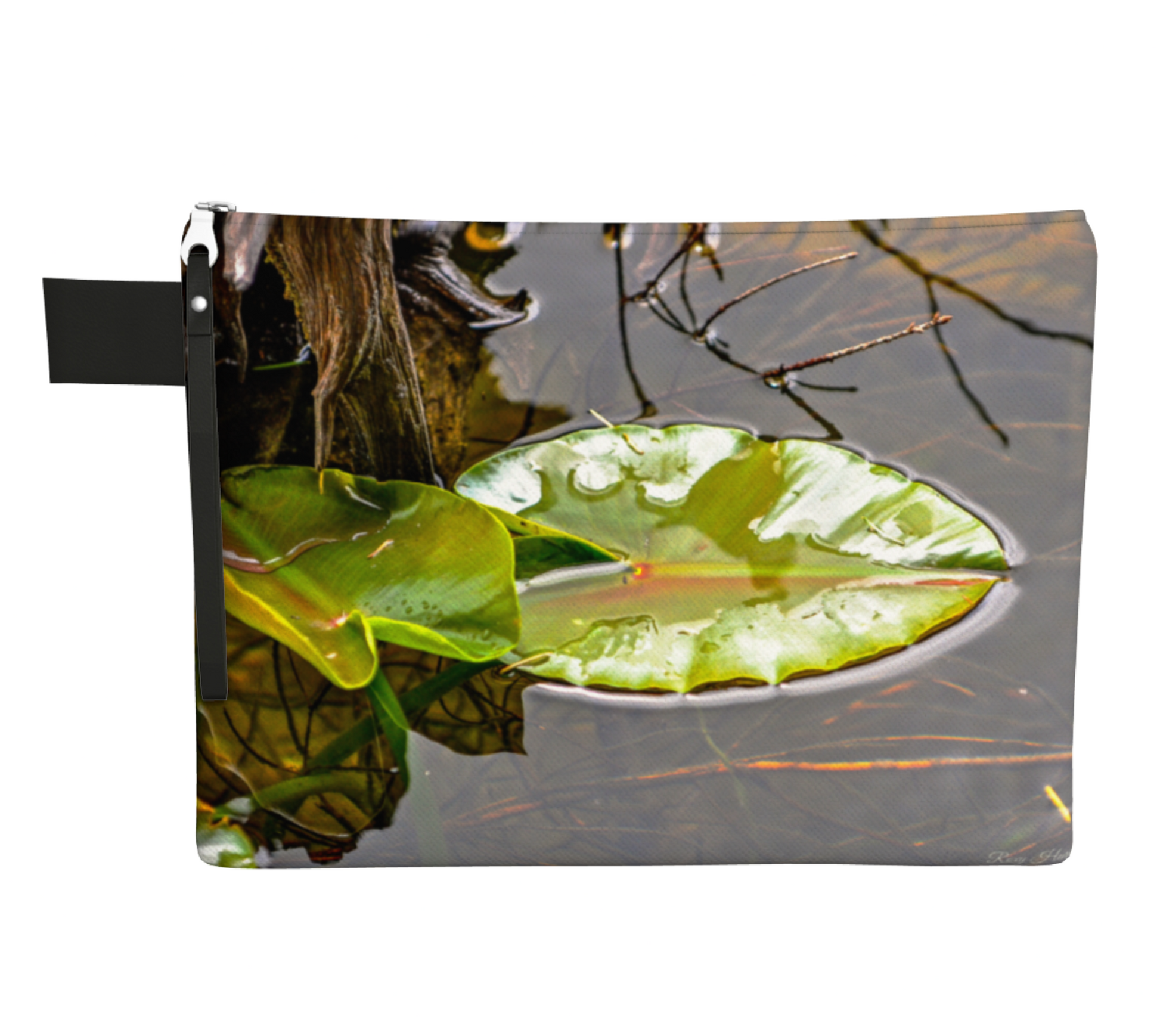 Peaceful Reflections Zipper Carry All by Vanislegoddess.com available in 4 sizes.