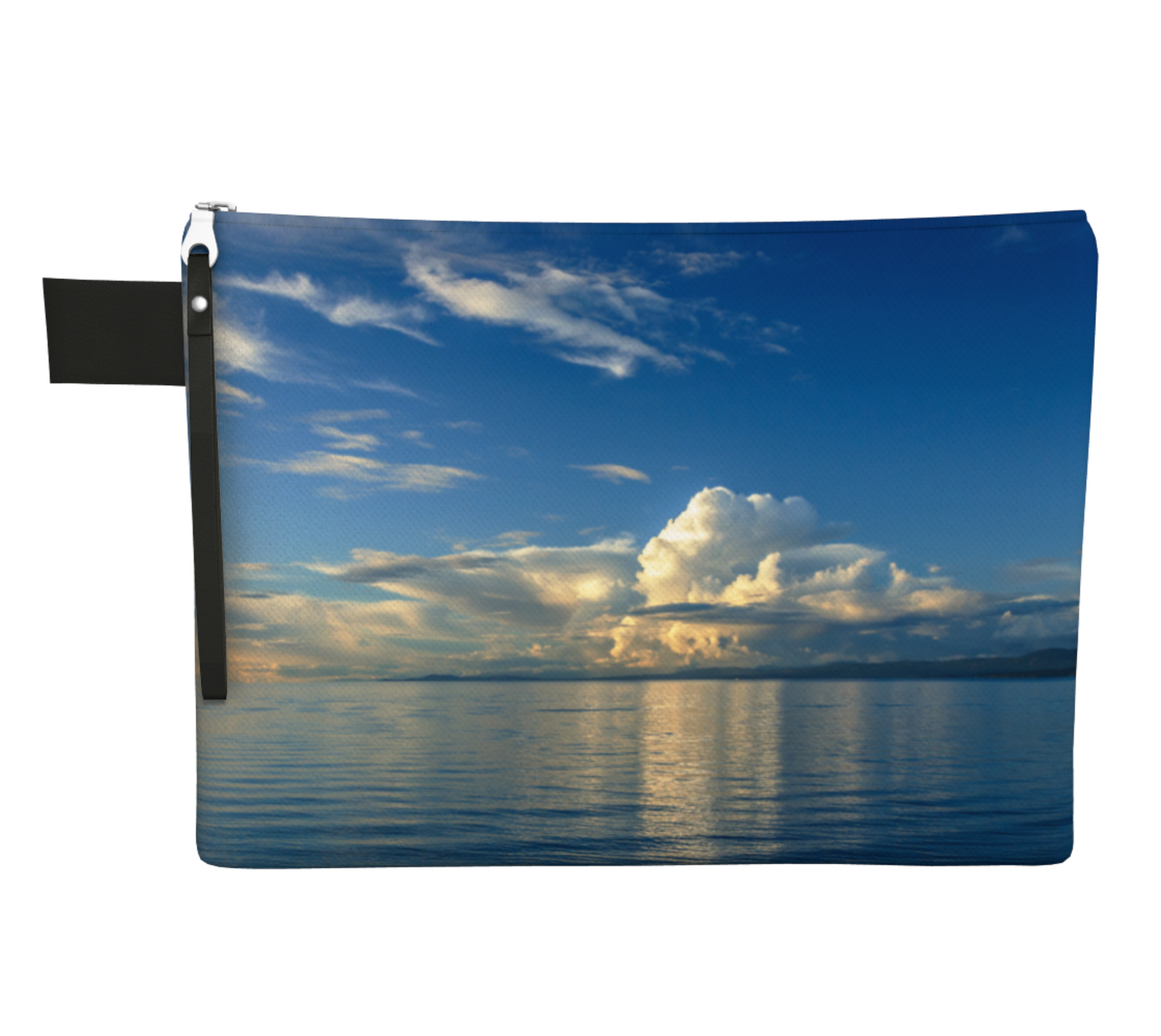 Qualicum Beach Zipper Carry All by Vanislegoddess.com available in 4 sizes.