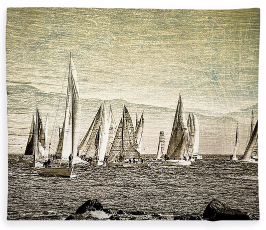 Race Day Fleece Blankets