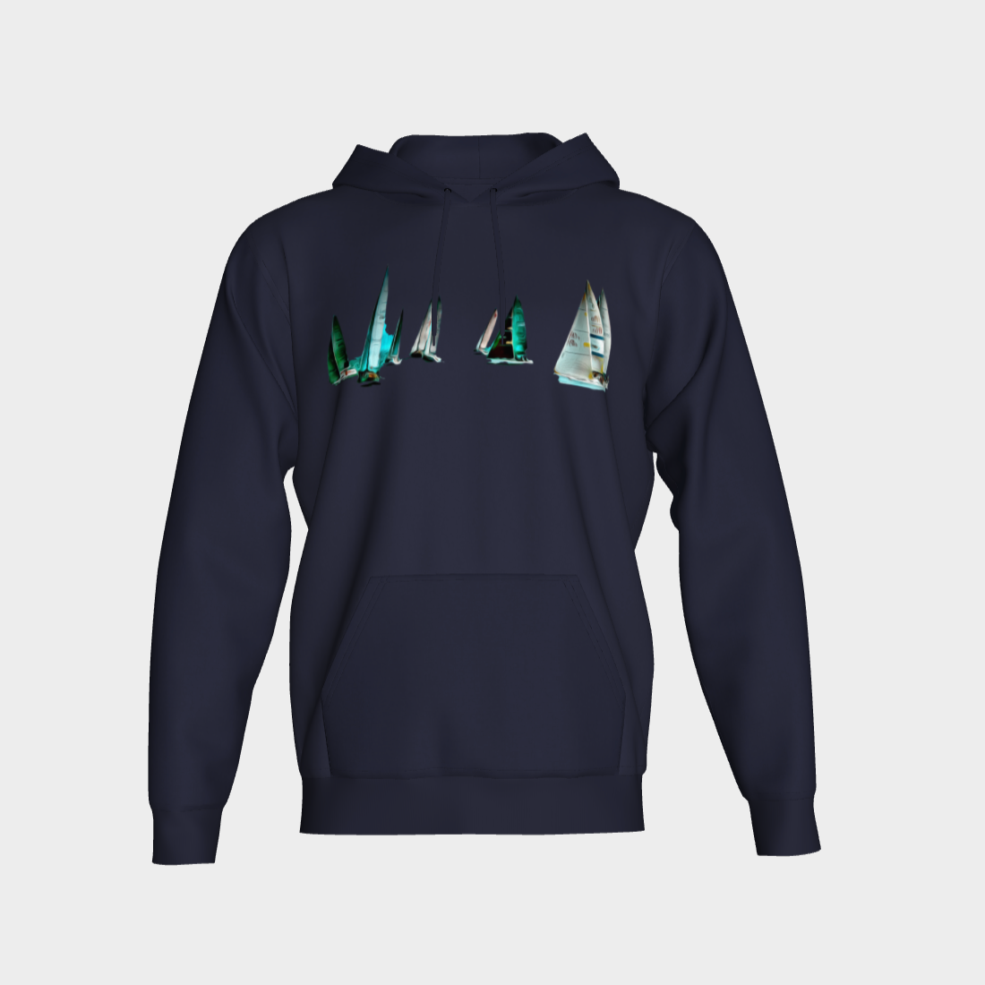 Sail Away Unisex Pullover Hoodie Your Van Isle Goddess unisex pullover hoodie is a great classic hoodie!  Created with state of the art tri-tex material which is a non-shrink poly middle encased in two layers of ultra soft cotton face and lining.