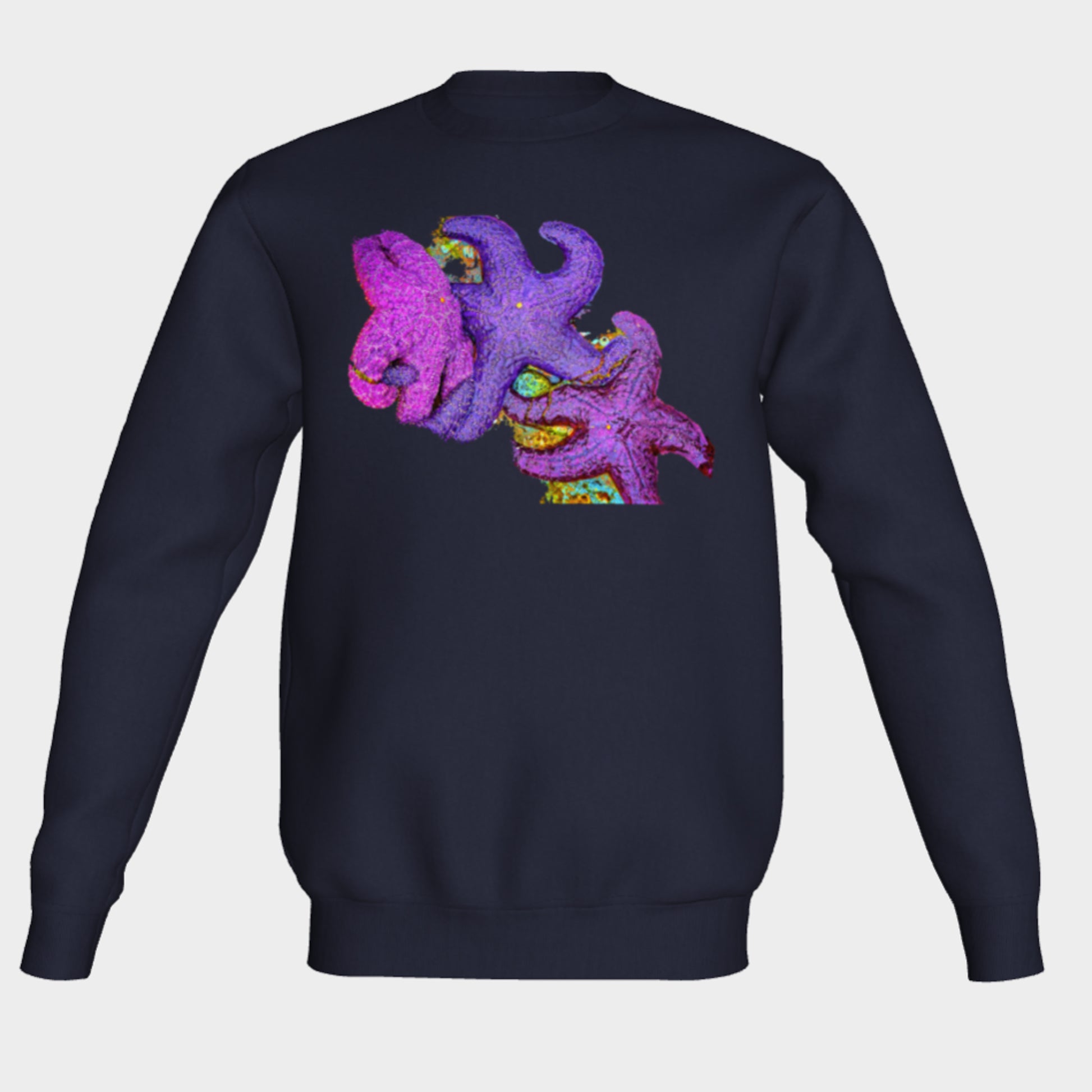 Starfish Cluster Crewneck Sweatshirt What’s better than a super cozy sweatshirt? A super cozy sweatshirt from Van Isle Goddess!  Super cozy unisex sweatshirt for those chilly days.  Excellent for men or women.   Fit is roomy and comfortable. 