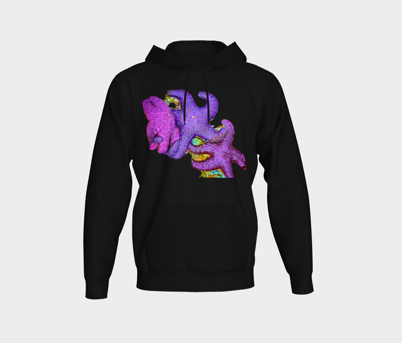 Starfish Cluster Unisex Pullover Hoodie Your Van Isle Goddess unisex pullover hoodie is a great classic hoodie!  Created with state of the art tri-tex material which is a non-shrink poly middle encased in two layers of ultra soft cotton face and lining.