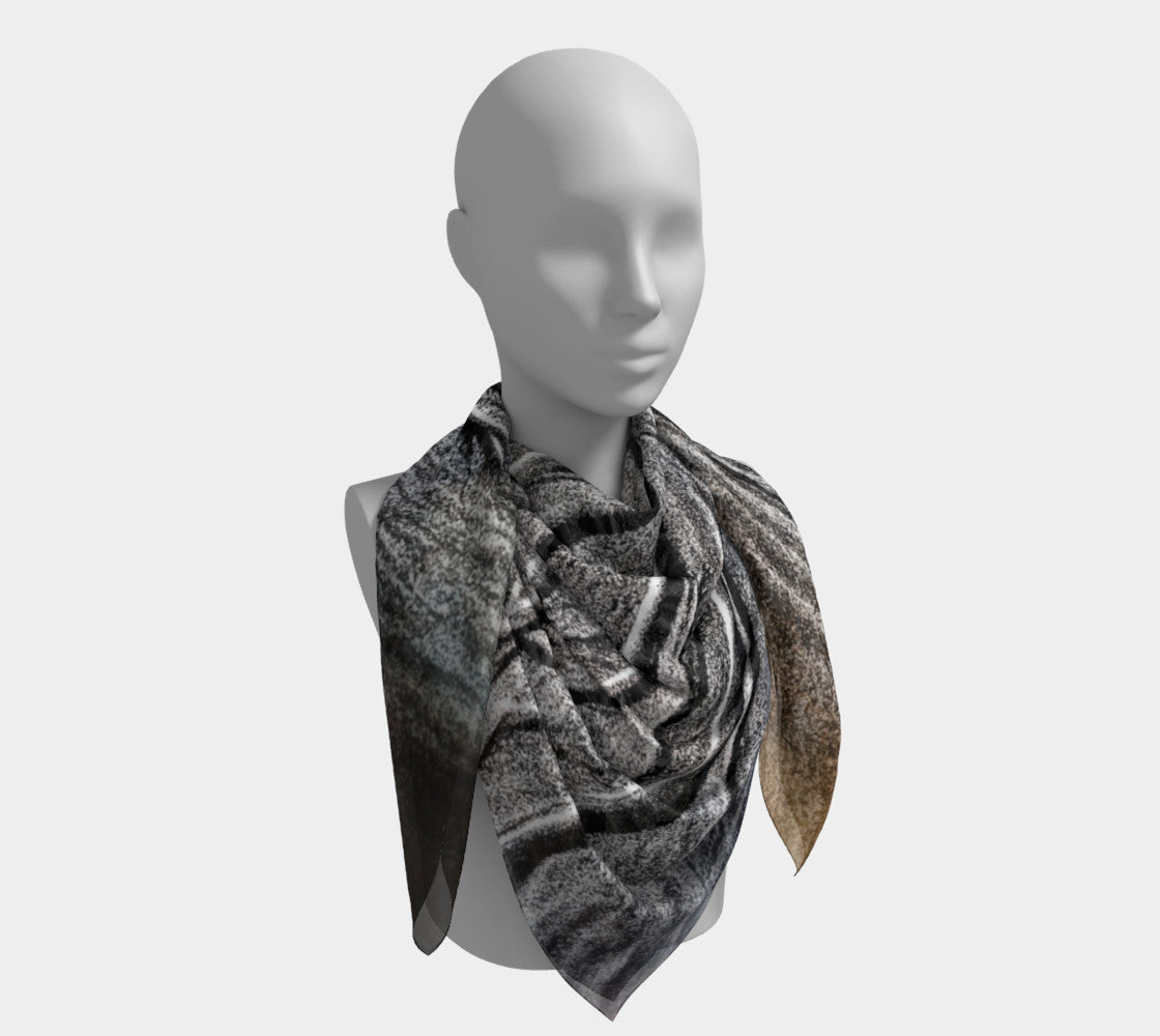 Sand Maiden 50 inch Square Scarf Worn around the neck by vanislegoddess.com