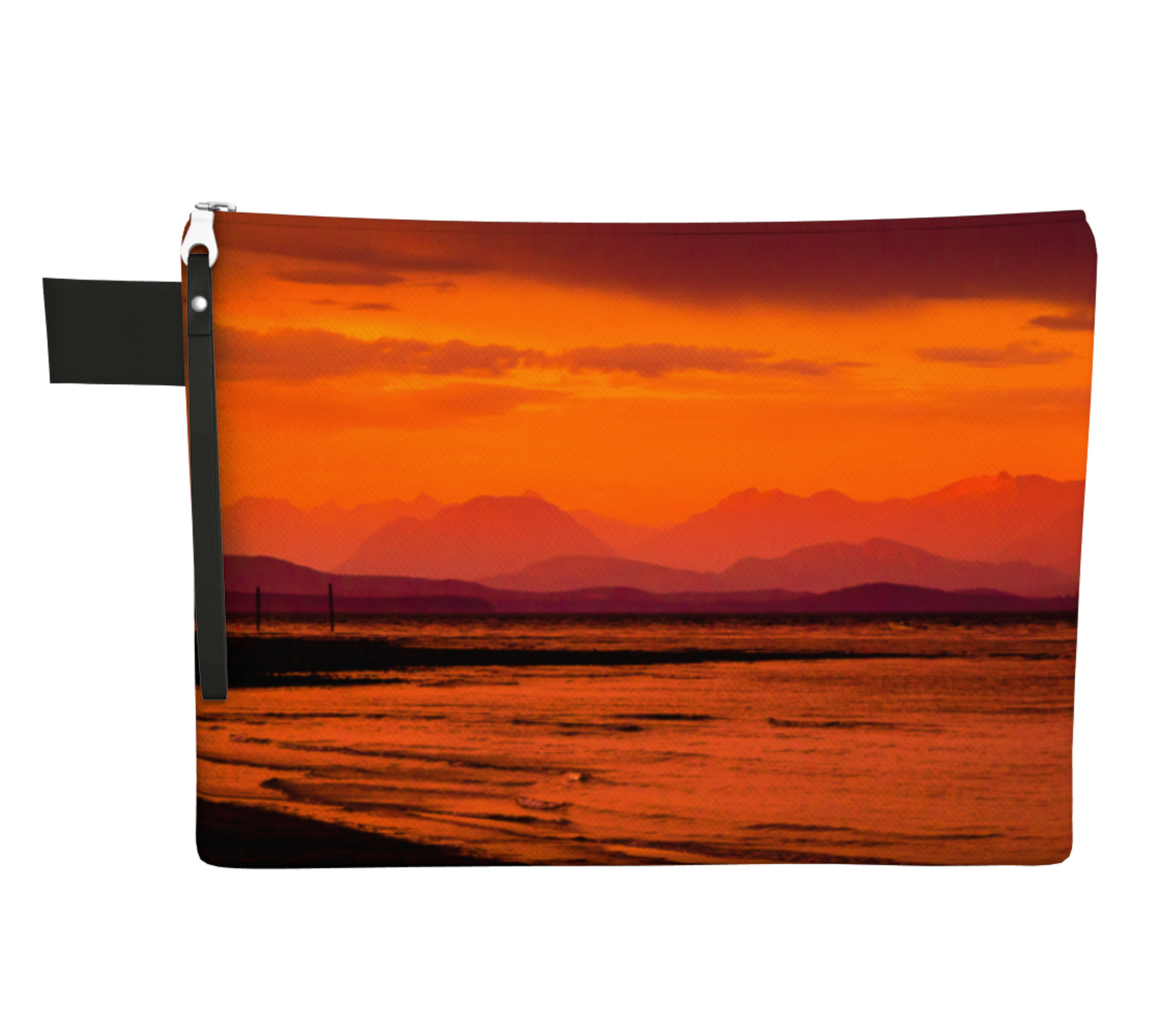 Saratoga Beach Zipper Carry All by Vanislegoddess.com available in 4 sizes.