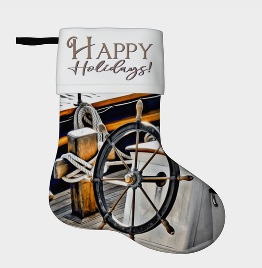 Happy Holidays Holiday Stocking