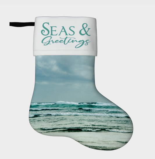 Seas & Greetings Holiday Stocking