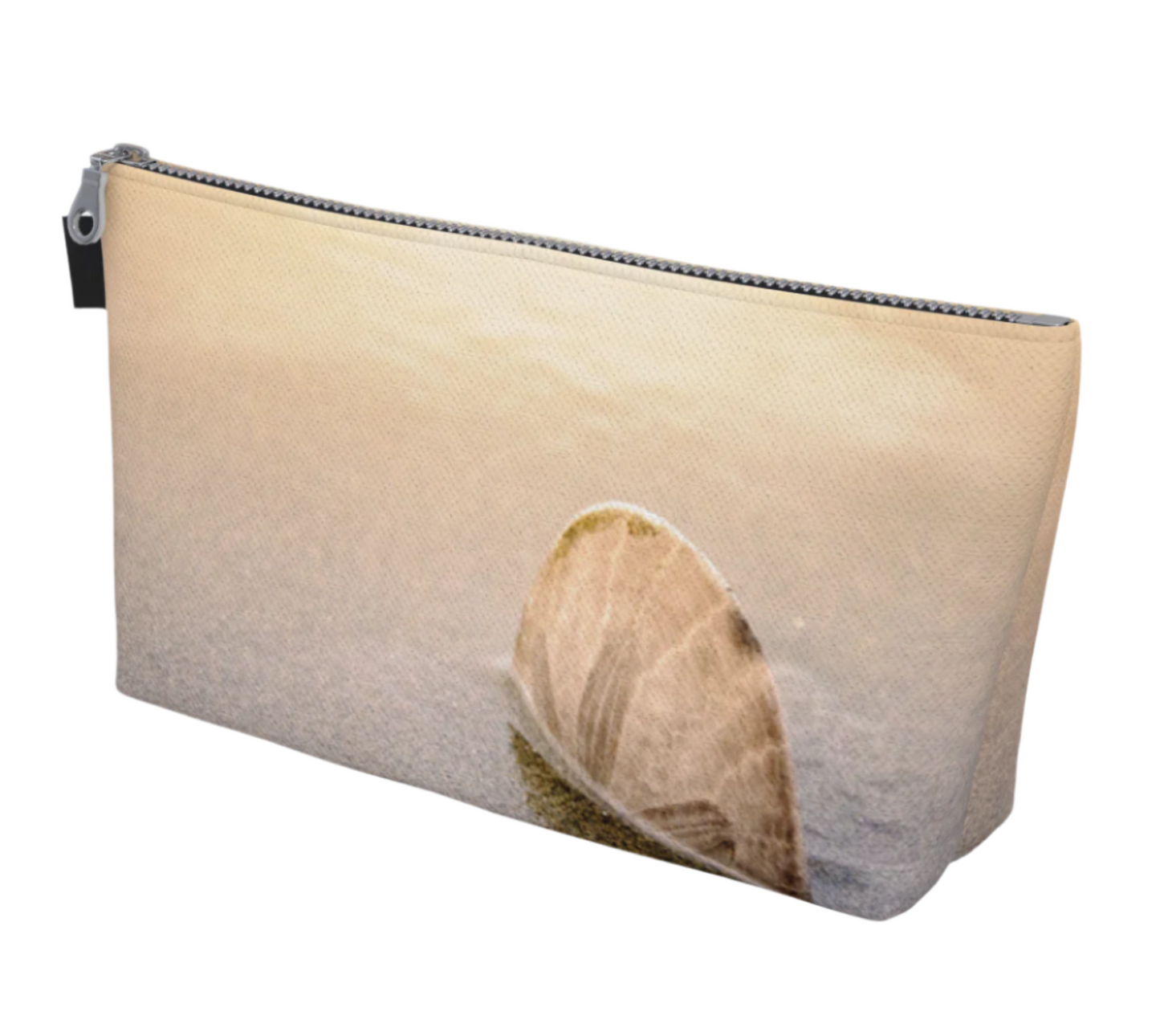 Standing in the Glow Makeup Travel Bag: Radiant Coastal-Inspired Cosmetic Case