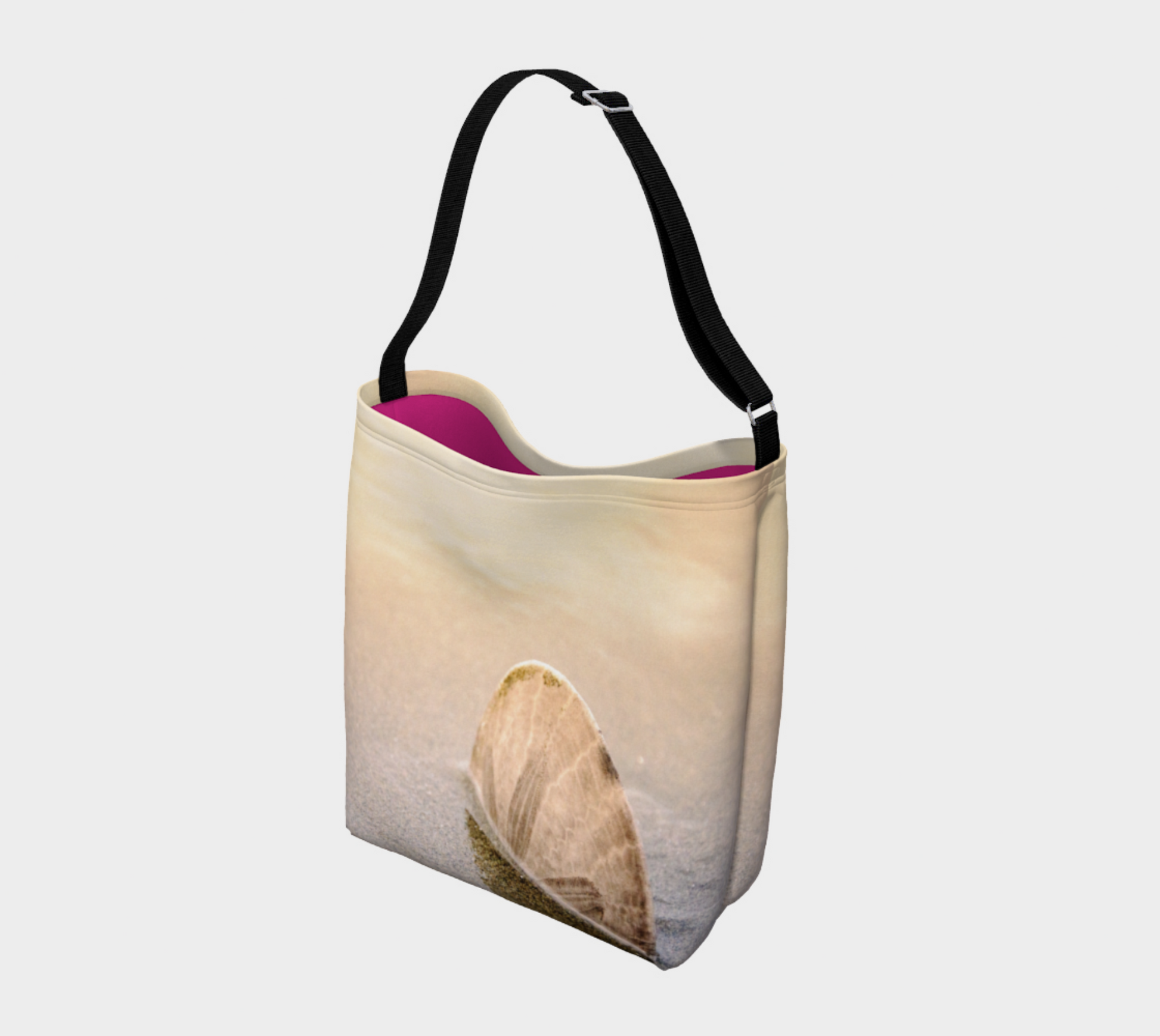 Standing in the Glow Sand Dollar Neoprene Day Tote