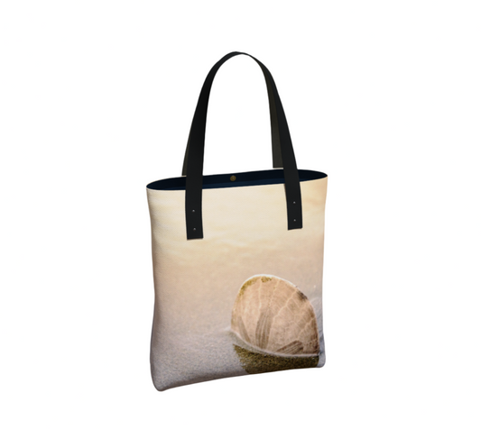 Standing in the Glow Sand Dollar Urban Tote Bag