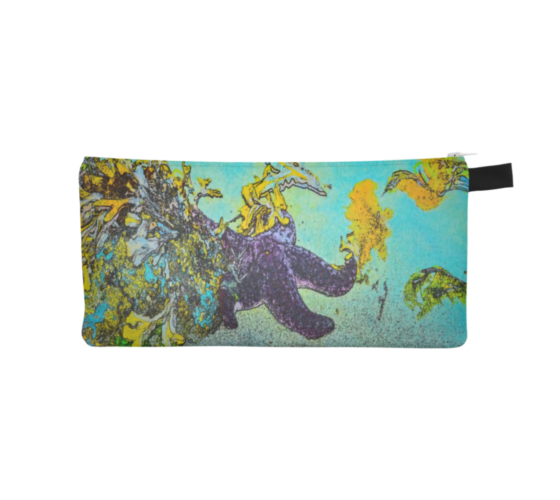 Starfish Paradise multi use storage pencil case by Roxy Hurtubise vanislegoddess.com