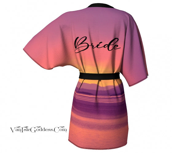 Vancouver Island Sunset Kimono Robe