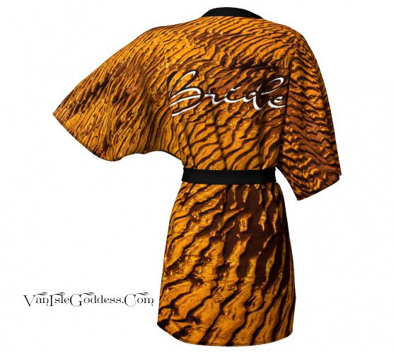 Golden Sand Kimono Robe