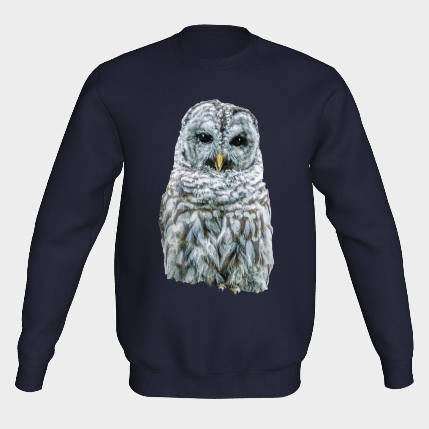 Wise Owl Crewneck Sweatshirt What’s better than a super cozy sweatshirt? A super cozy sweatshirt from Van Isle Goddess!  Super cozy unisex sweatshirt for those chilly days.  Excellent for men or women.   Fit is roomy and comfortable. 