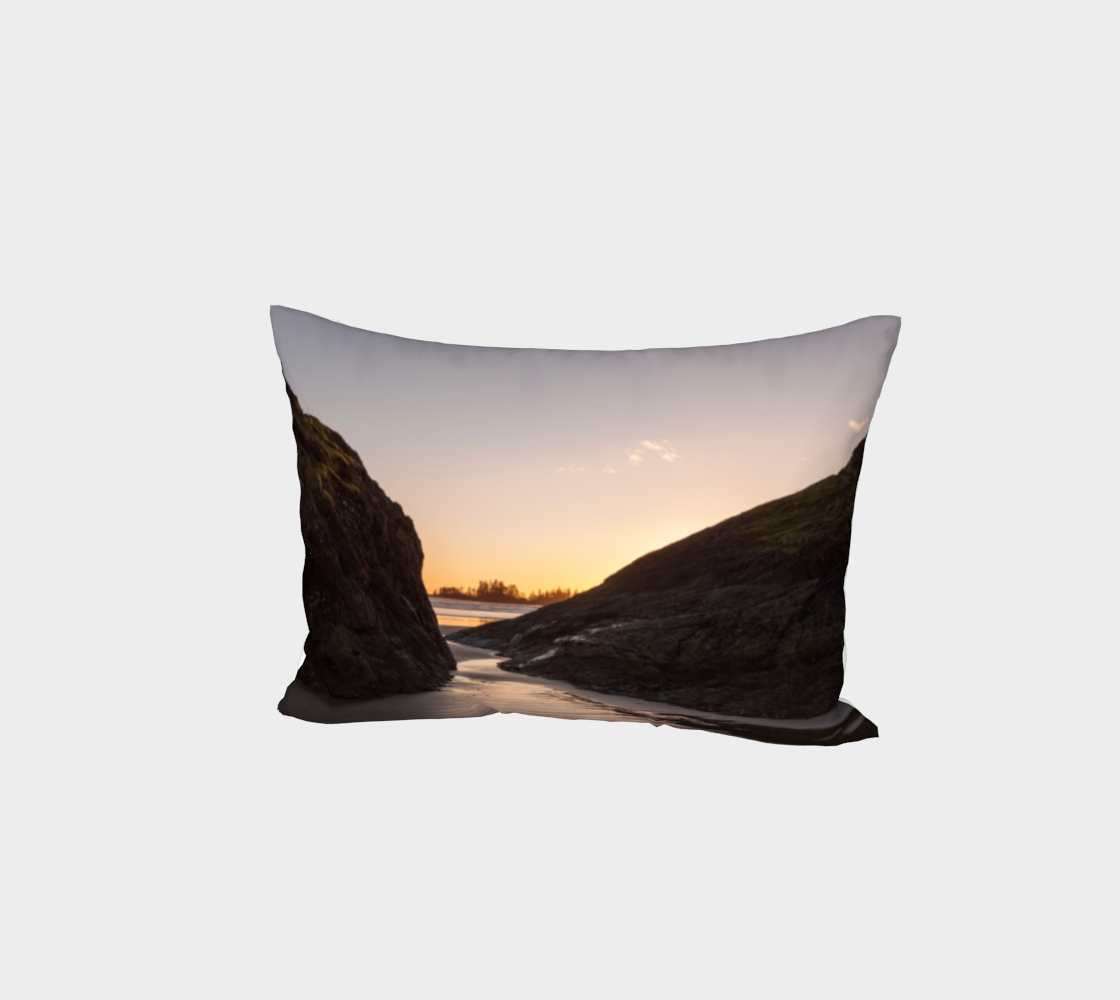 Distant Sunset Tofino Bed Pillow Sham