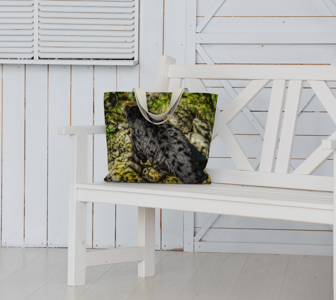 Van Isle Goddess Forest Bear oversized Market Tote.