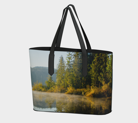 Fairy Lake Vegan Leather Tote Bag