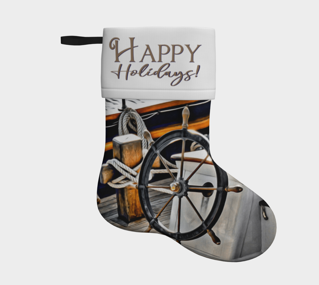 Happy Holidays Holiday Stocking