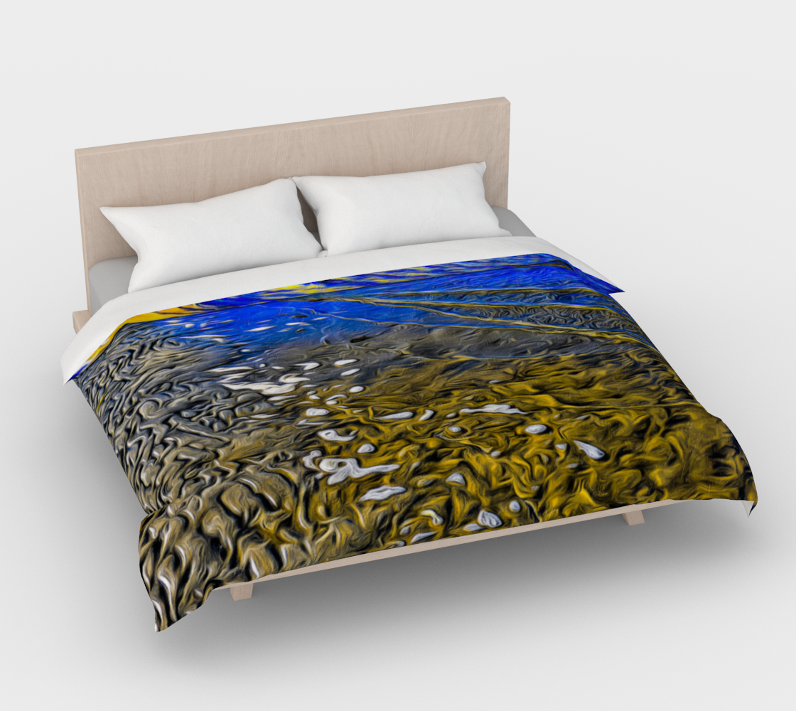 Ebb and Flow Cotton Duvet Cover