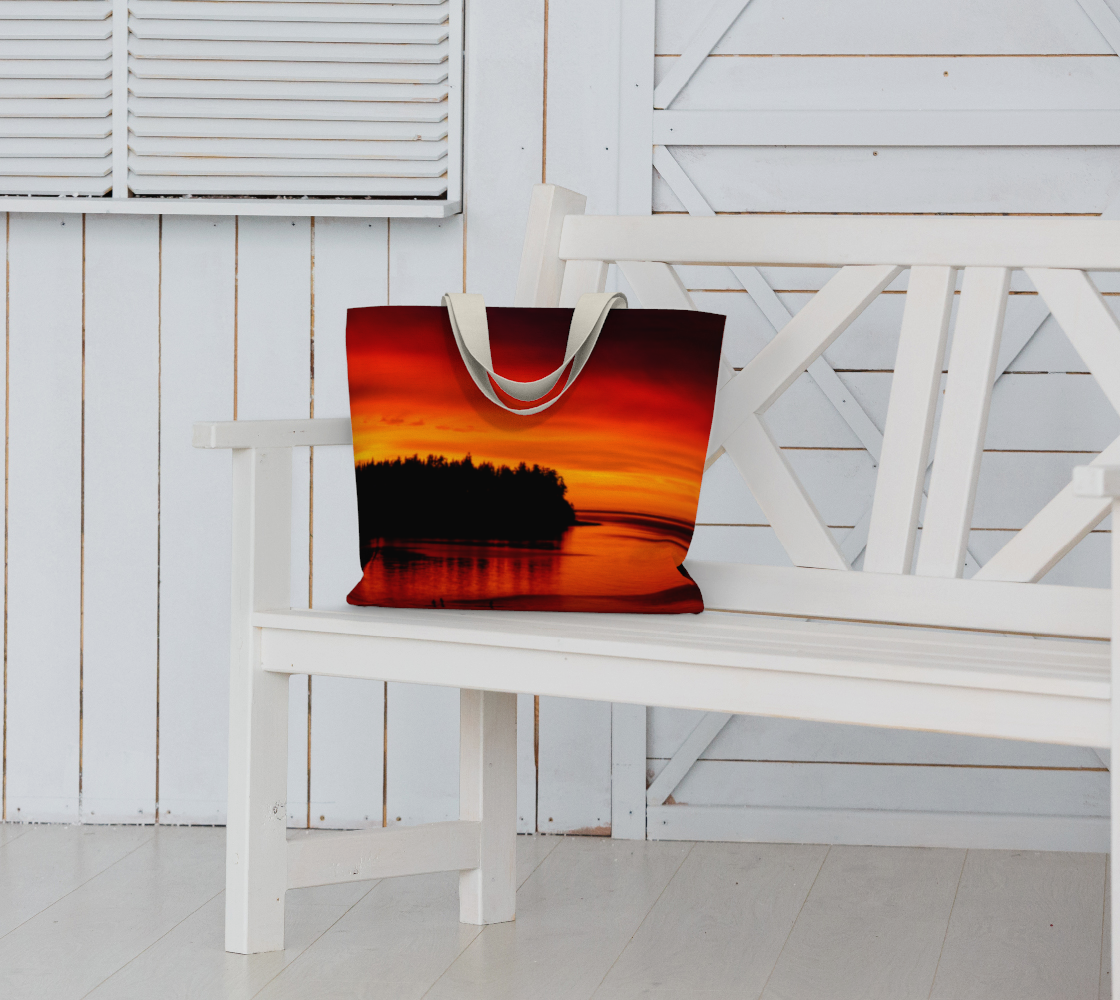 Van Isle Goddess Amazing Sunset Market Tote