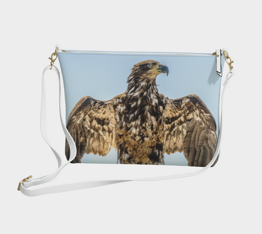 Thunderbird Eagle Vegan Leather Crossbody Purse