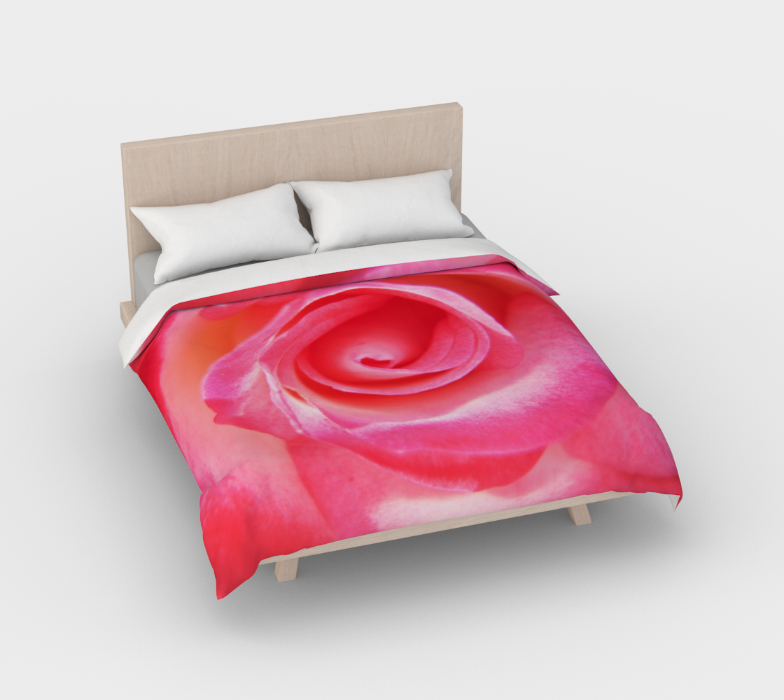 Sparkle Rose Cotton Duvet Cover