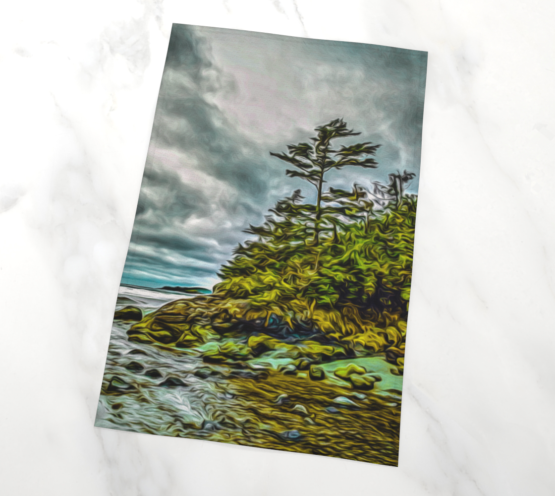 Inspiring West Coast Tofino Tea Towels Vancouver Island photography by Roxy Hurtubise VanIsleGoddess.com