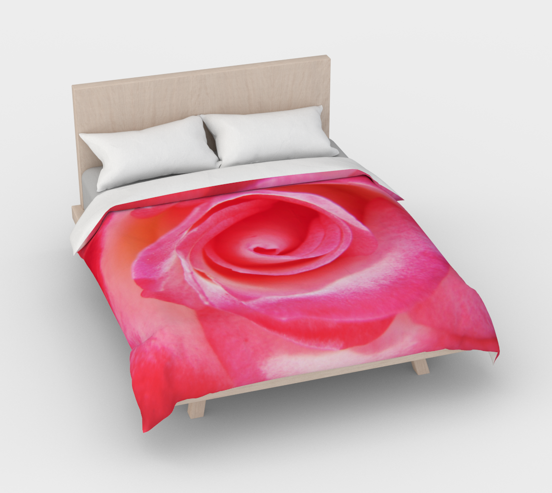 Sparkle Rose Cotton Duvet Cover