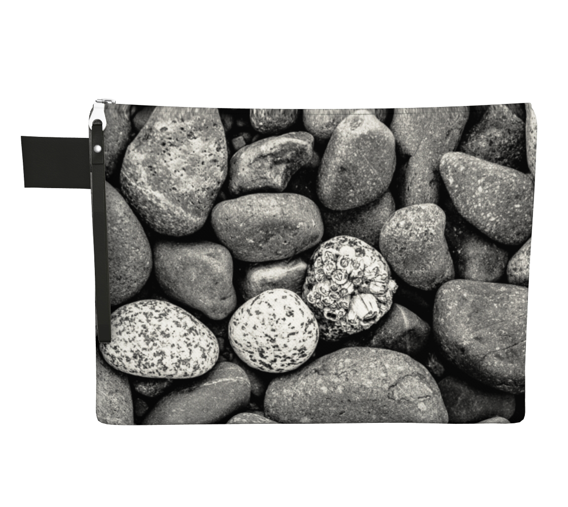 Beach Rocks Zipper Carry All by Vanislegoddess.com available in 4 sizes.