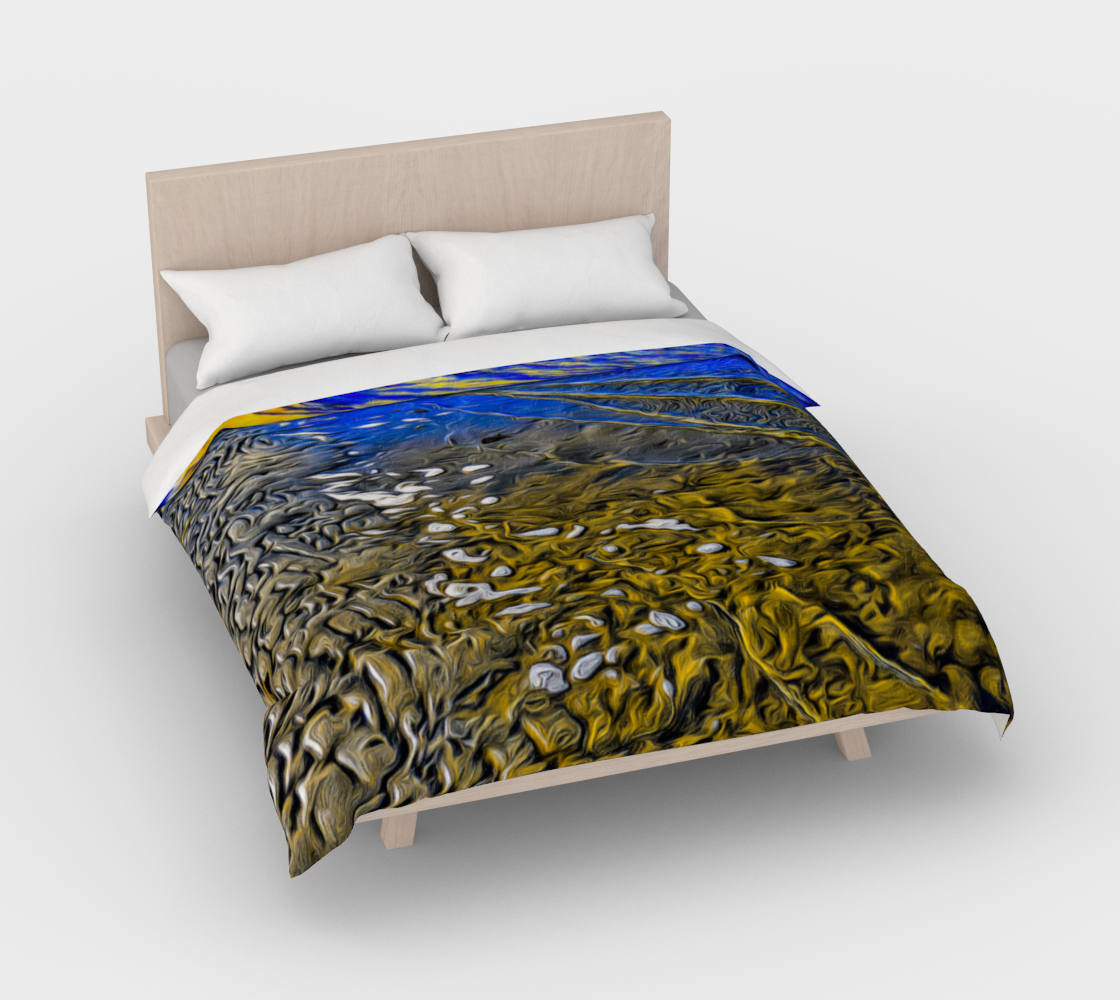 Ebb and Flow Cotton Duvet Cover