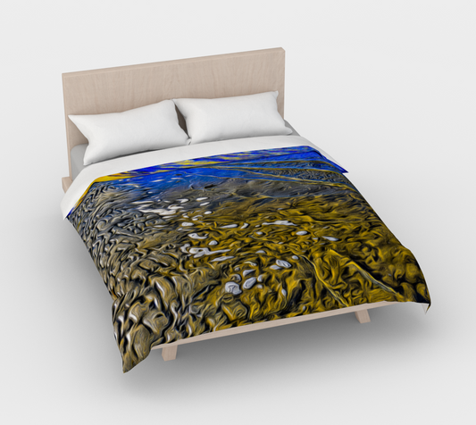 Ebb and Flow Cotton Duvet Cover