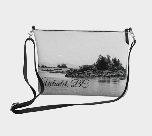 Broken Islands Ucluelet Vegan Leather Crossbody Purse