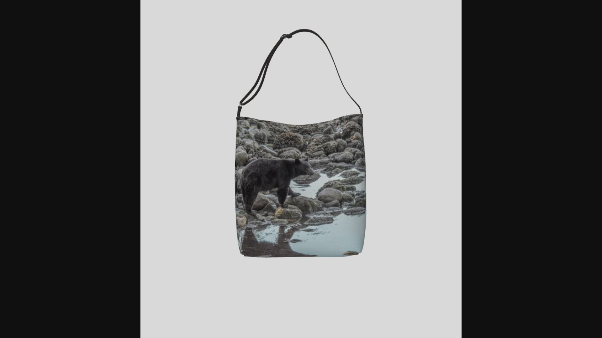 video of Bear Reflection Neoprene Day Tote
