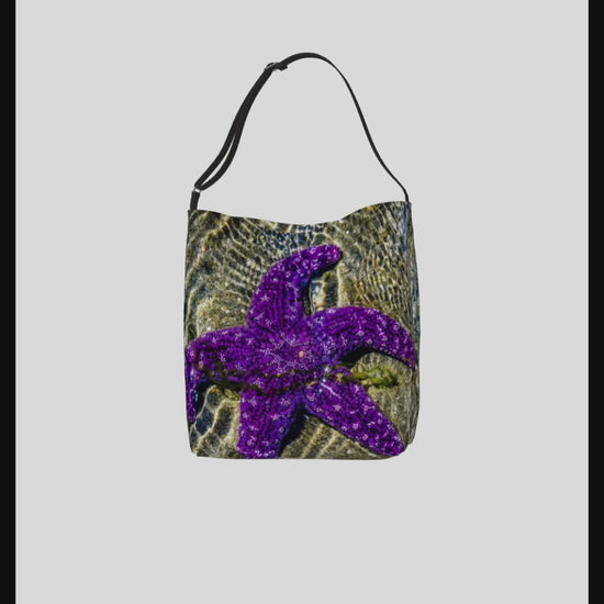 Video of Amazing Starfish Neoprene Tote Bag