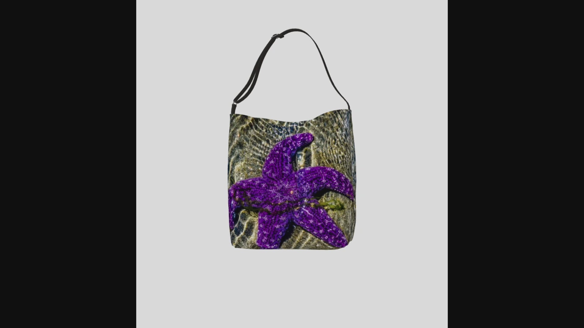 Video of Amazing Starfish Neoprene Tote Bag