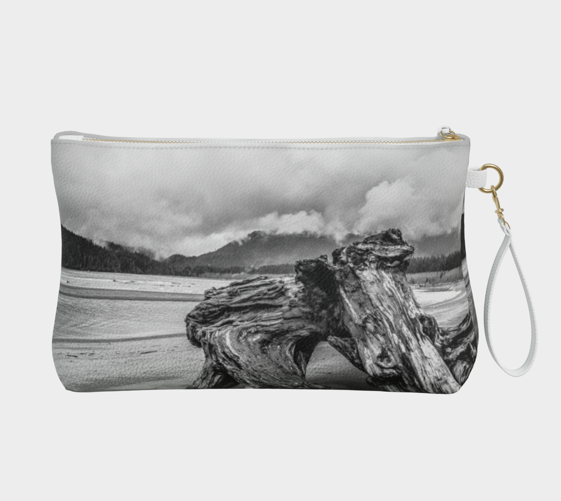 Driftwood Monument Port Renfrew Vegan Leather Makeup Bag