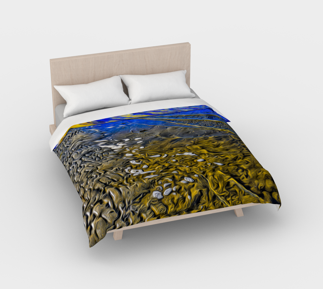 Ebb and Flow Cotton Duvet Cover