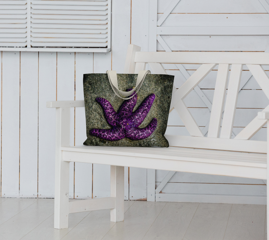 Van Isle Goddess Joy Starfish oversized Market Tote.