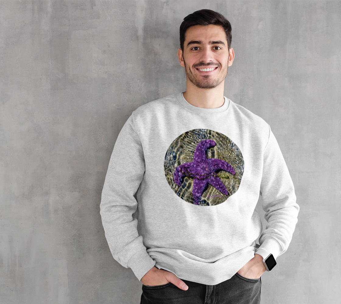 Last Day In May Starfish Unisex Crewneck Sweatshirt What’s better than a super cozy sweatshirt? A super cozy sweatshirt from Van Isle Goddess!  Super cozy unisex sweatshirt for those chilly days.  Excellent for men or women.   Fit is roomy and comfortable. 