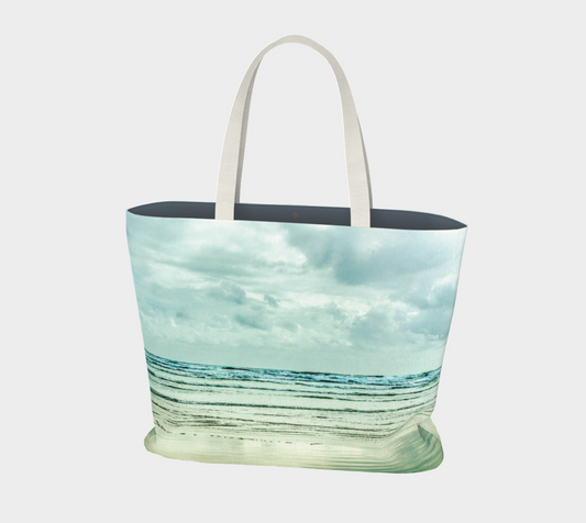 Van Isle Goddess Ocean Calm oversized Market Tote.