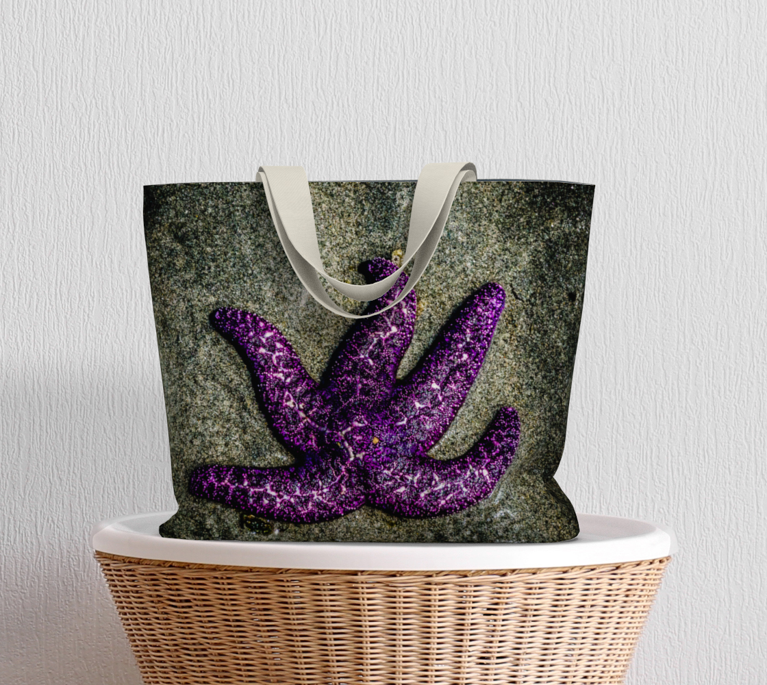 Van Isle Goddess Joy Starfish oversized Market Tote.