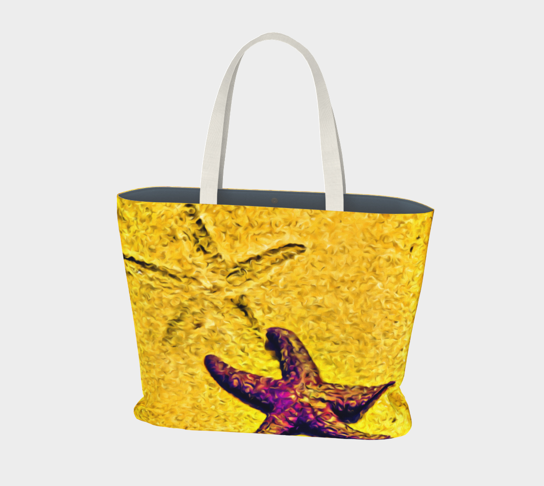 Van Isle Goddess Star Track Oversized Market Tote.