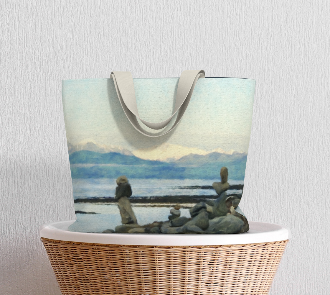 Shoreline Market Tote Bag