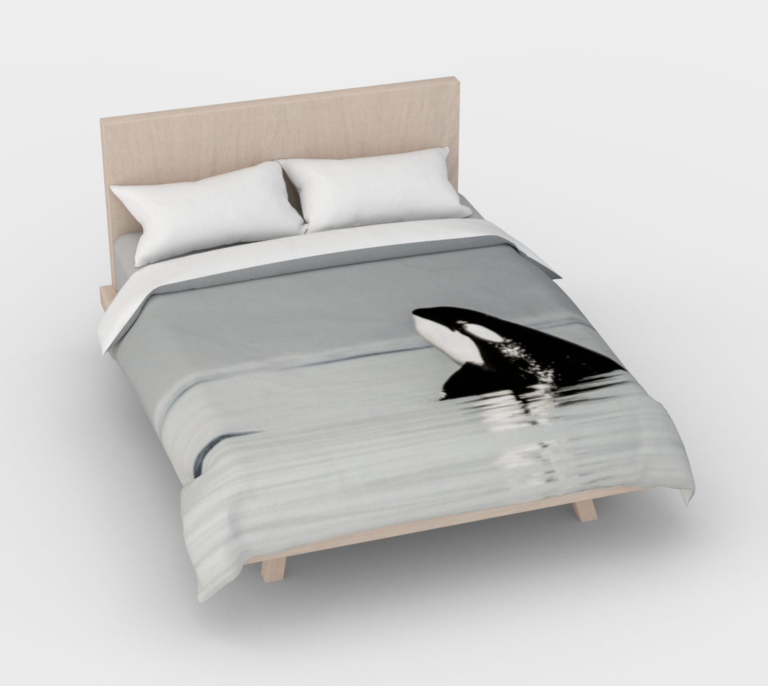 Orca Spy Hop Cotton Duvet Cover