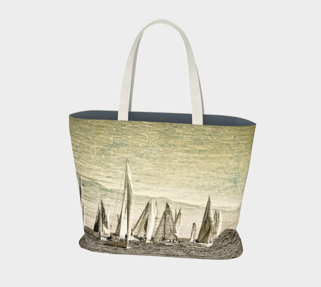 Van Isle Goddess Race Day Oversized Market Tote.