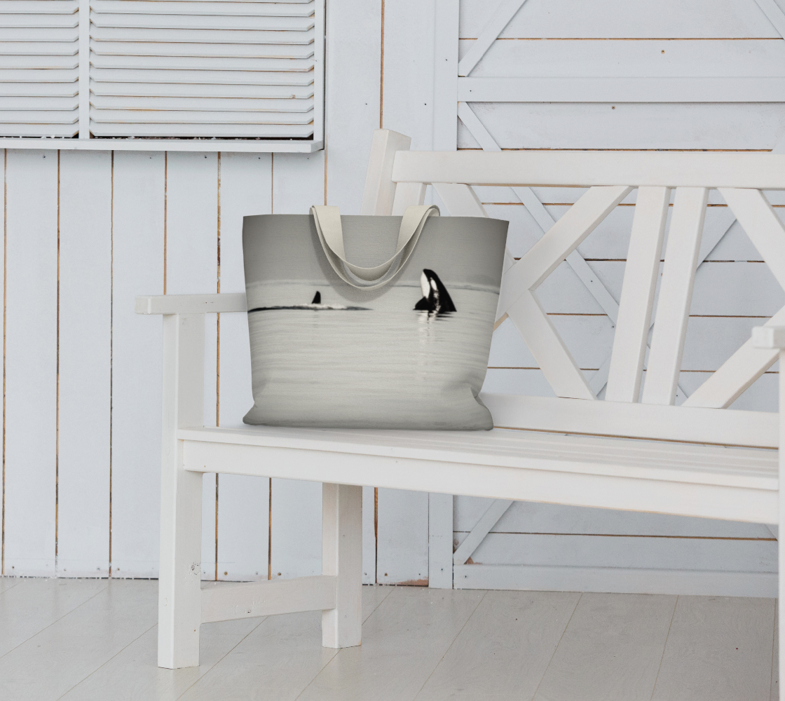 Van Isle Goddess Orca Spy Hop oversized Market Tote.